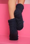 PONPON PELUŞ ÇORAP(36-40 NUMARA) LACİVERT