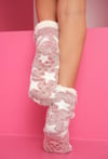 YILDIZ PELUŞ ÇORAP(36-40 NUMARA) BORDO