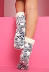 YILDIZ PELUŞ ÇORAP(36-40 NUMARA) K.GRİ