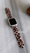 Applewatch Silikon Leopar Kordon 7