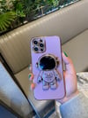Astronot Pop Socketli Kılıf Lila