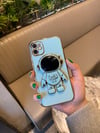 Astronot Pop Socketli Kılıf Mavi