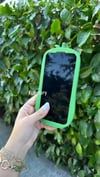 Avokado Desenli İphone Silikon Kılıf