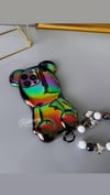 Bear Hologram Telefon Kılıfı Renkli