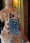 Bubble Glow İphone Telefon Kılıfı Mavi