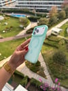 Color Frame MagSafe İphone Telefon Kılıf Turkuaz