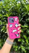 Crocks Silikon İphone Telefon Kılıfı Pembe