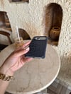 Croco Yılan Derili İphone Telefon Kılıfı Lacivert