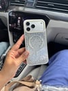 Crystal Aura İphone Telefon Kılıf Beyaz