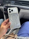 Crystal Aura İphone Telefon Kılıf Beyaz