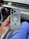 Crystal Aura İphone Telefon Kılıf Gri 