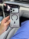 Crystal Aura İphone Telefon Kılıf Mor