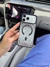 Crystal Aura İphone Telefon Kılıf Mor