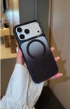 Diamond Glow iPhone Telefon Kılıfı Siyah