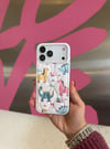 Dinazor Desenli Puf İphone Telefon Kılıfı 