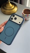 Elegant Touch Magsafe İphone Telefon Kılıfı Lacivert