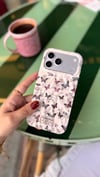 Flower Pastel İphone Telefon Kılıfı Kelebek