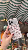 Flower Pastel İphone Telefon Kılıfı Kelebek