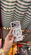 Flower Pastel İphone Telefon Kılıfı Tüy
