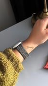 Gece Siyahı Silikon Kordon