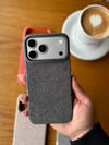 Glitter Serisi iPhone Telefon Kılıfı Antrasit