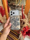 Glow Taşlı İphone Telefon Kılıfı Antrasit