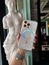 Hologramlı Magsafeli İphone Telefon Kılıfı Yıldız