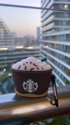 Kahverengi Starbucks Airpods Kılıf