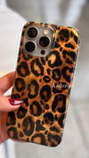 Leopar İphone Telefon Kılıfı Hologram