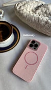 Magsafe Simli İphone Telefon Kılıfı Pembe
