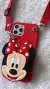 Minnie Cüzdanlı Askılı Kılıf