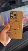 Protection Magsafe İphone Telefon Kılıfı Çöl Titenyum