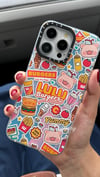 Sparkle İphone Telefon Kılıfı Burgers
