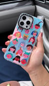 Sparkle İphone Telefon Kılıfı Faces