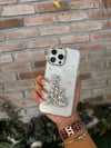 Taşlı Kedi İphone Telefon Kılıfı 