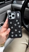 Twinkle Star İphone Telefon Kılıfı Siyah