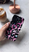 Wildrop Leopar İphone Telefon Kılıfı Pembe