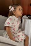 Astarlı Çiçekli  Elbise