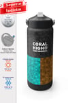Coral High Kids High Craft Desenli Pipetli ve Direkt İçim Çelik Termos 500 ml 38316