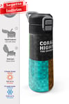 Coral High Kids High Craft Desenli Pipetli ve Direkt İçim Çelik Termos 500 ml 38116