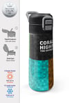 Coral High Kids High Craft Desenli Pipetli ve Direkt İçim Çelik Termos 500 ml 38116