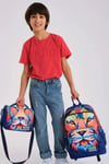 Coral High Kids Lacivert Saks Aslan Desenli 3'lü Okul Çanta Seti SET0123741