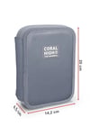 Coral High Kids Pembe Rengarenk Dondurma Desenli Çift Katlı Kalem Çanta 11131
