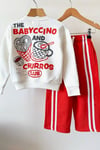 Erkek Çocuk 3 İplik Babyccino Kırmızı Takım