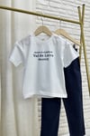 Erkek Çocuk 3'lü Tshirt Dahil Palmiye Laci  Takım
