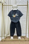 Erkek Çocuk Laciel  Animal Anrasit Tshirt