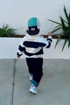 Erkek Çocuk Polo Yaka Teddy Denim Takım