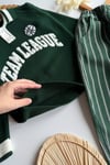 Erkek Çocuk Polo Yaka Triko Sweat Gabardin Pantolon Takım