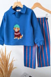 Erkek Çocuk Teddy Polo Yaka 3 İplik Takım
