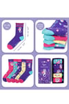 İthal Ayris Unicorn 5'li Paket Çocuk Çorapları
